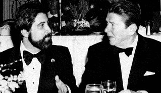 MHE and Reagan at ACU dinner